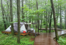 겨울철 야영 안전하게 즐기세요