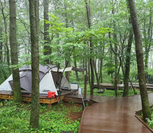 겨울철 야영 안전하게 즐기세요