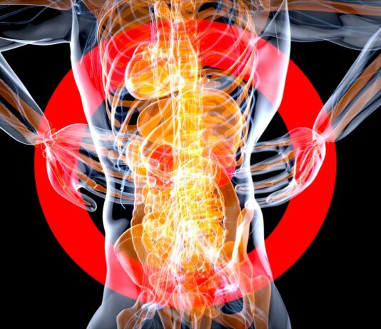 “계속 배가 더부룩해요”… 혹시 당신의 장은 ‘느린 장’이 아닐까요? a person with a light in their head